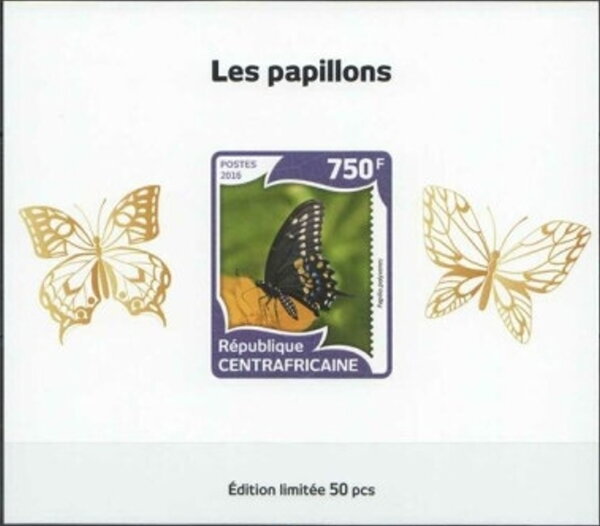 Butterflies Gold Impressions