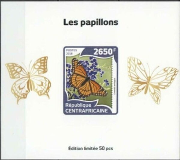 Butterflies Gold Impressions