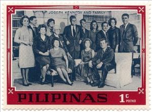 Stamp, Kennedy Family, Philippines,  , Famous People, Families