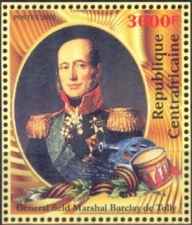 War of 1812 - General Field Marshal Barclay de Tolly