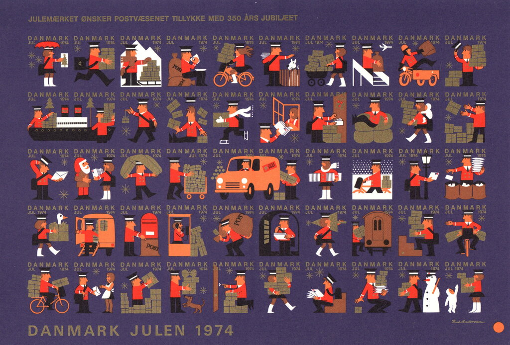 350th Anniversary of Danish Postal Administration