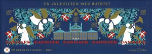 Mini Sheet, A Christmas Greeting with the Heart, Denmark Stamps - Christmas Seals,  , Christmas