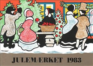 Booklet, Christmas 1983, Denmark Stamps - Christmas Seals,  , Christmas