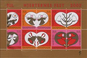 Mini Sheet, Christmas 2003, Denmark Stamps - Christmas Seals,  , Christmas