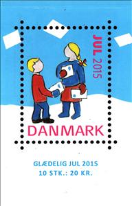 Booklet, Christmas 2015, Denmark Stamps - Christmas Seals,  , Christmas