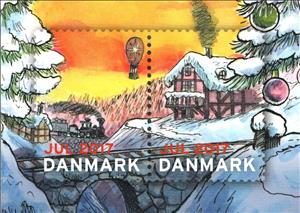 Booklet, Christmas 2017, Denmark Stamps - Christmas Seals,  , Christmas