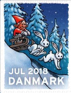 Stamp, Christmas 2018, Denmark Stamps - Christmas Seals,  , Christmas