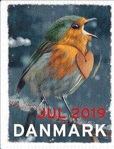 Stamp, Christmas 2019, Denmark Stamps - Christmas Seals,  , Birds, Christmas