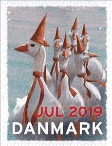 Stamp, Christmas 2019, Denmark Stamps - Christmas Seals,  , Christmas, Geese