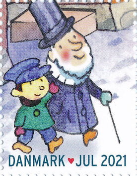 Stamp, Christmas 2021, Denmark Stamps - Christmas Seals,  , Christmas
