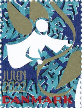 Stamp, Christmas 2022, Denmark Stamps - Christmas Seals,  , Angels, Christmas