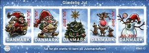 Mini Sheet, Christmas at the Old Christmas Farm, Denmark Stamps - Christmas Seals,  , Christmas