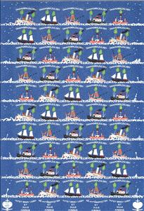 Full Pane, Danish Ships, Denmark Stamps - Christmas Seals,  , Christmas