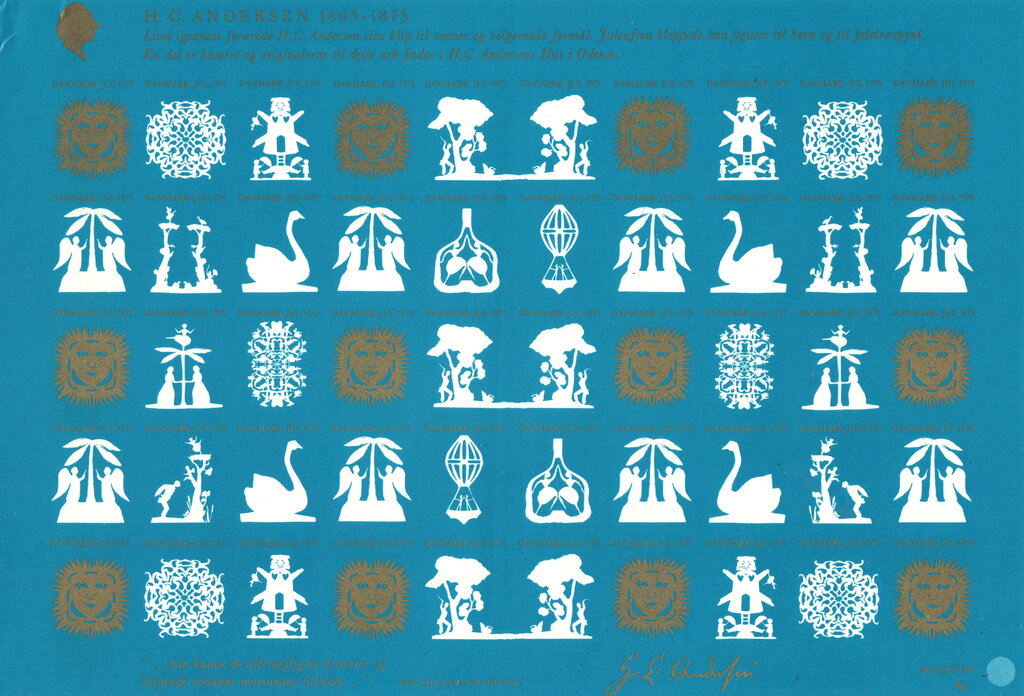 Paper Clippings by Danish Fairytale Writer H. C. Andersen
