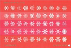Full Pane, Snow Crystal, Denmark Stamps - Christmas Seals,  , Snow
