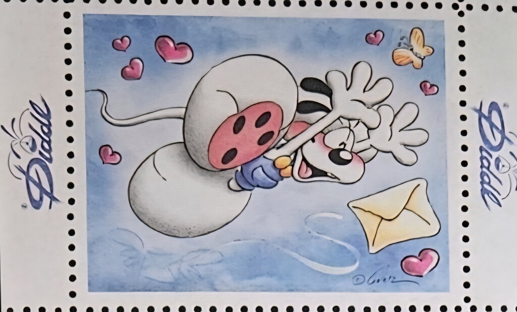 Diddl with letter