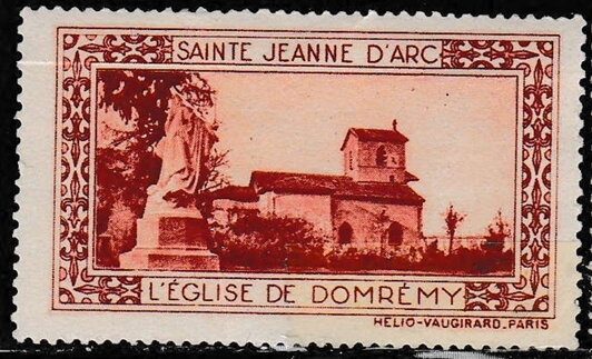 Sainte Jeanne d'Arc , Eglise a Domremy
