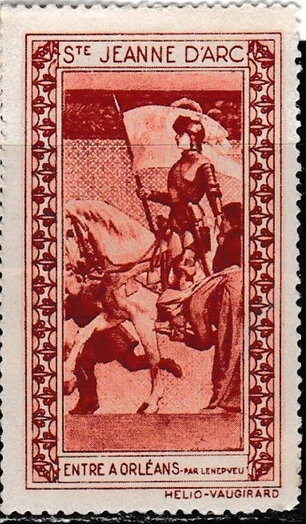 Ste Jeanne d'Arc entre a Orleans par Lenepveu