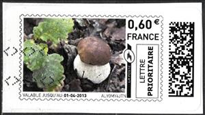 Stamp, Mushroom, France,  , Mushrooms