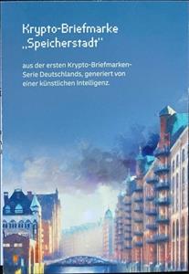 Booklet, Booklet-Speicherstadt Hamburg, Germany, Federal Republic,  , Architecture, Cryptostamps