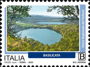 Stamp, Vulture Regional Park, Italy,  , Lakes, Landscapes, Parks