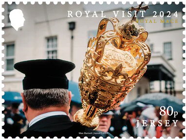 Stamp, 2024 Royal Visit to Jersey, Jersey,  , Royalty