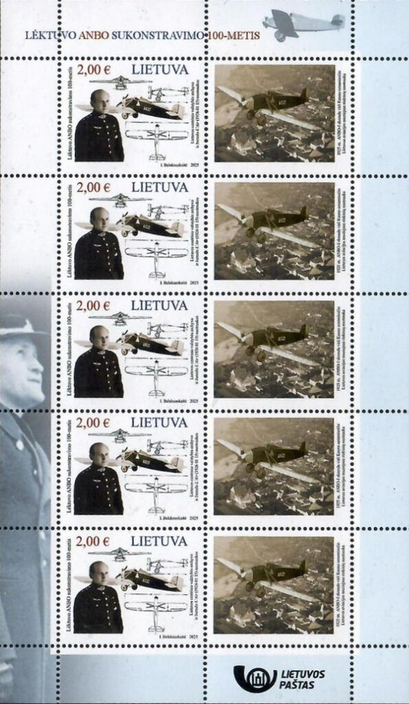 ANBO Aircraft, Centenary : Antanas Gustaitis