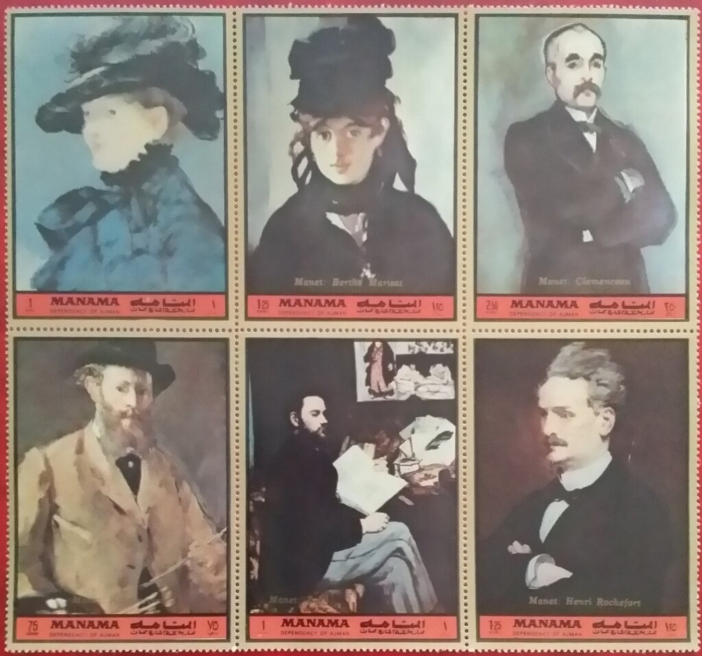 Paintings by Manet