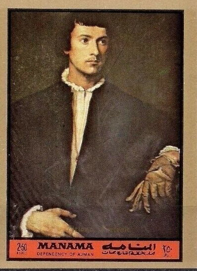 Young Man with Glove, by Titian