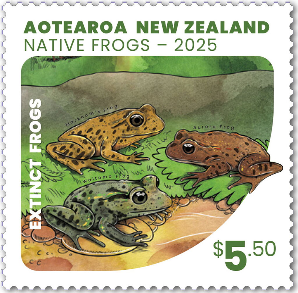 Extinct Leiopelma Frog Species