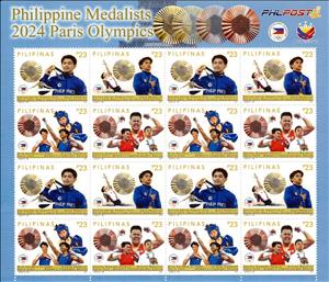 Full Pane, 2024 Paris Olympics Medalists, Philippines,  , Boxing, Famous People, Gymnastics, Medals and Marks of Honour, Olympic Games, Sports