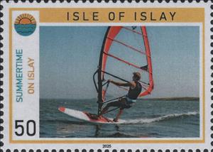 Stamp, Windsurfing, Scotland, Isle of Islay,  , Personal Water Crafts