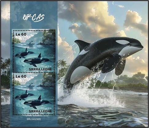 Orcas (Orcinus orca)