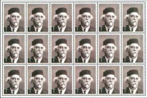 Full Pane, 150th Birth Anniversary of N.D. Zelinsky (1861-1953), Transnistria,  , Anniversaries and Jubilees, Chemists, Famous People