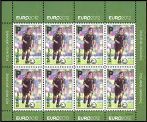 Full Pane, Football Player in Black Uniform, Transnistria,  , Football (Soccer), Sports
