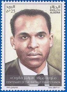 Stamp, Frantz Fanon, Psychologist and Author, Algeria,  , Famous People, Independency Activists, Literary People (Poets and Writers), Psychiatrists