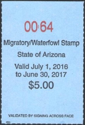 Migratory/Waterfowl Stamp