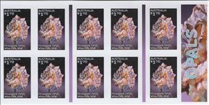 Booklet, Pineapple Opal, White Cliffs, NSW, Australia,  , Gemstones, Minerals
