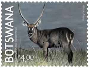 Stamp, Antelopes of Botswana, Botswana,  , Antelopes