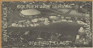 Stamp, Vancouver, EXPO '86, First Class, Canada,  , Buildings, Exhibition Buildings