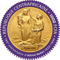 190th anniversary of Alfred Nobel (1833-1896)