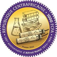 190th anniversary of Alfred Nobel (1833-1896)