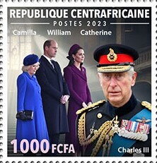 Camilla, William, Catherine, Charles III