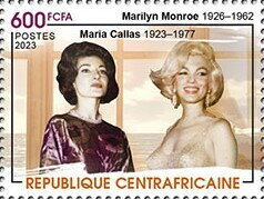 Marilyn Monroe (1926-1962), Maria Callas (1923-1977)