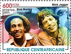 Mick Jagger, Bob Marley (1945-1981)