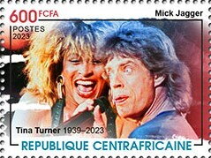 Mick Jagger, Tina Turner (1939-2023)