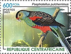 Paradise parrot (Psephotellus pulcherrimus)