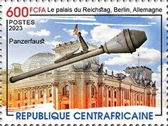 Reichstag, Berlin, Germany, Panzerfaust