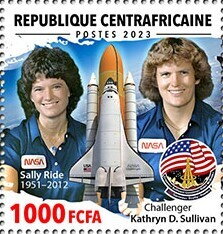 Sally Ride (1951–2012), Challenger, Kathryn D. Sullivan