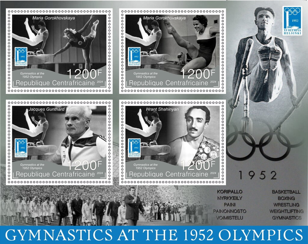 Olympic Games in Helsinki in 1952 - Gymnastics